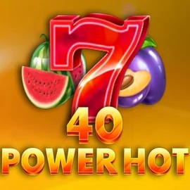 40 Power Hot logo by Amusnet Interactive at Catspins Casino