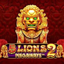 5 Lions Megaways 2 slot visual from Pragmatic Play available on catspinscasino.eu.com