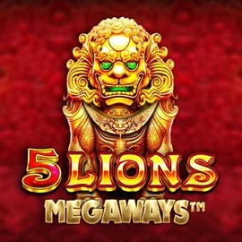 5 Lions Megaways game by Pragmatic Play – logo hosted on Catspins Casino