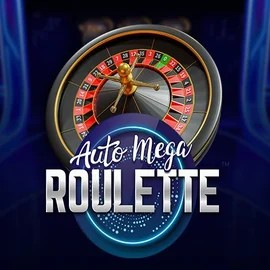 Auto Mega Roulette logo by Pragmatic Play at Catspins Casino