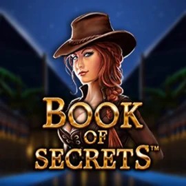 Book of Secrets casino game by SYNOT Games – featured logo at Catspins Casino
