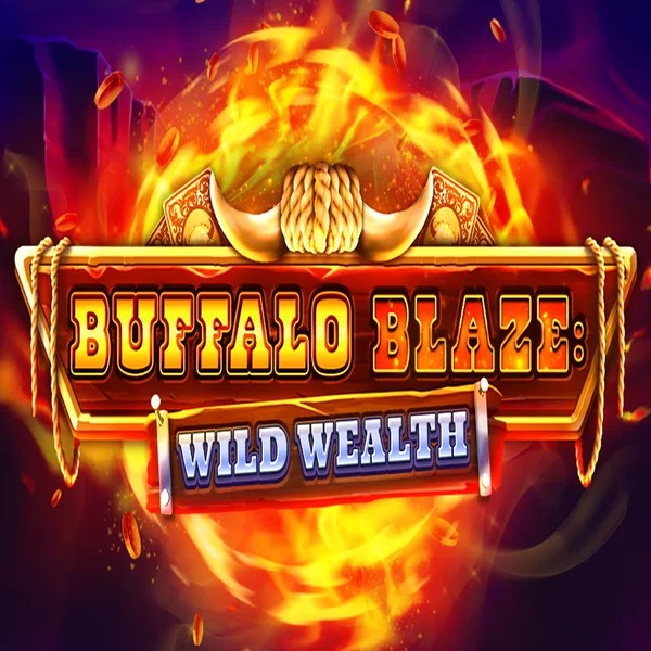 Buffalo Blaze Wild Wealth logo – Slots by OctoPlay at Catspins Casino