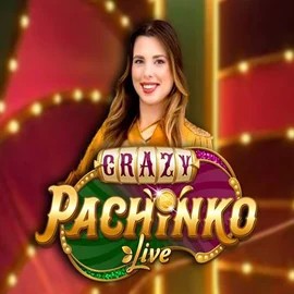 Crazy Pachinko slot visual from Evolution available on catspinscasino.eu.com