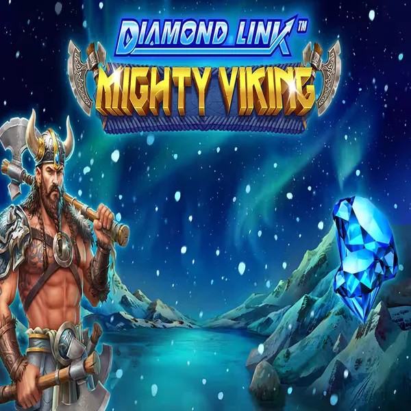 Diamond Link Mighty Viking casino game by Greentube – featured logo at Catspins Casino