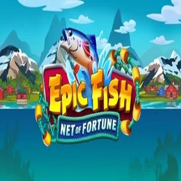 Slots logo of Epic Fish Net of Fortune from Quickspin at Catspins Casino