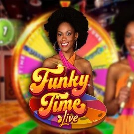 Funky Time slot icon by Evolution, available at Catspins Casino