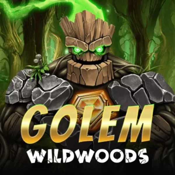 Golem Wildwoods logo – Slots by BF Games at Catspins Casino