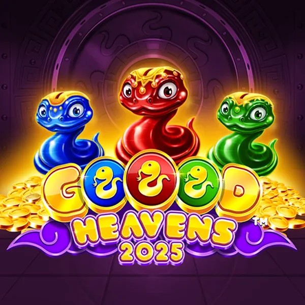 Slots logo of Goood Heavens from Rarestone Gaming at Catspins Casino