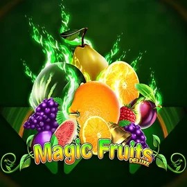 Magic Fruits Deluxe slot visual from Wazdan available on catspinscasino.eu.com