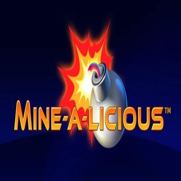 Official Slots logo: Mine a Licious by Playtech at Catspins Casino