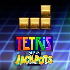 Tetris Super Jackpots casino game by WMS – featured logo at Catspins Casino