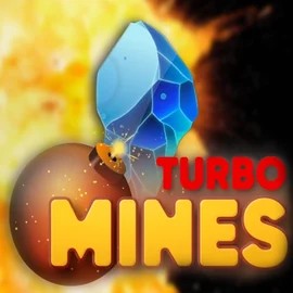 Official Casino Games logo: Turbo Mines by Turbo Games at Catspins Casino