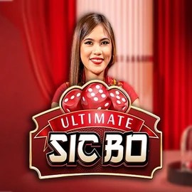 Ultimate Sic Bo online game logo by Ezugi on catspinscasino.eu.com
